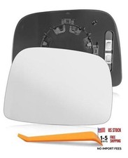 Passenger Side Mirror Glass Power Heated Fit for Volvo Right Passenger Side