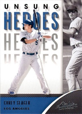 2021 Absolute Unsung Heroes Retail #7 Corey Seager - BB