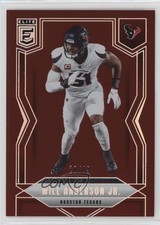 2025 Panini Donruss Elite Aspirations 20/49 Will Anderson Jr #28 3c2