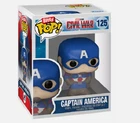 Funko Bitty Pop! - Captain America - #125 - CHASE 1/6 - Marvel Avengers