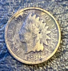 1886 P Indian Head Small Cent Bronze Circulated Business Strike BN US Coin