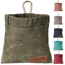ETIAL Dog Treat Pouch,Portable Puppy Training Bag,Hand Free Green