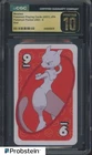 2021 Pokemon Playing Cards Japanese UNO 9 Red Mewtwo CGC 10 GEM MINT
