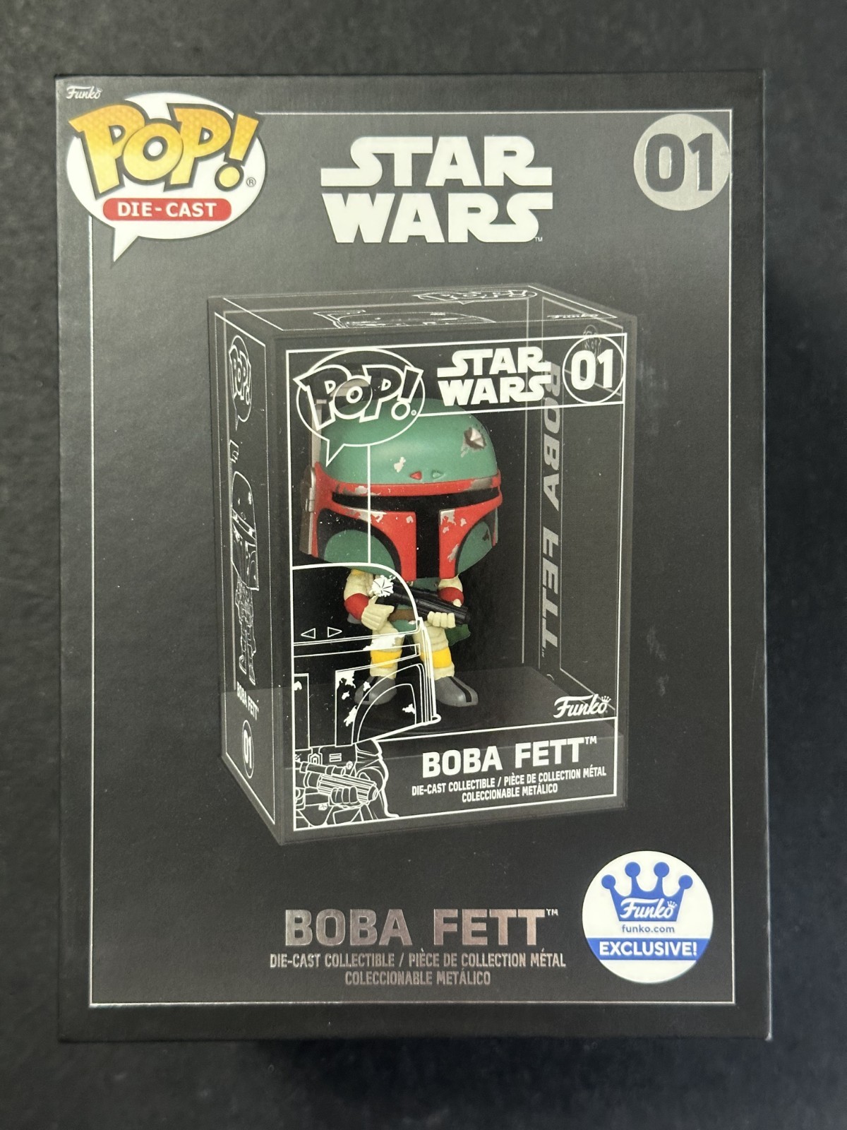 Funko Exclusive Pop! Star Wars Die-Cast Boba FettPROBSTEIN is actively accepting consignments !!