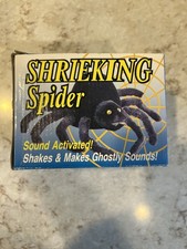 1991 Gemmy Shrieking Spider Vintage Halloween...
