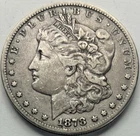 1878-CC U.S. Silver Morgan Dollar Coin Circulated Key Date