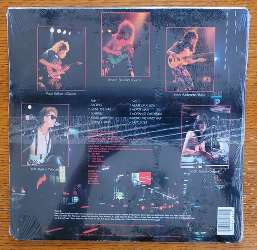 Racer X SEALED Second Heat 1986 LP ORIGINAL 1st US Press NM/MINT VINTAGE METAL - Picture 2 of 6