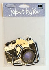 New EK Success Jolee's By You Collection Camera Dimensional Scrapbook Sticker