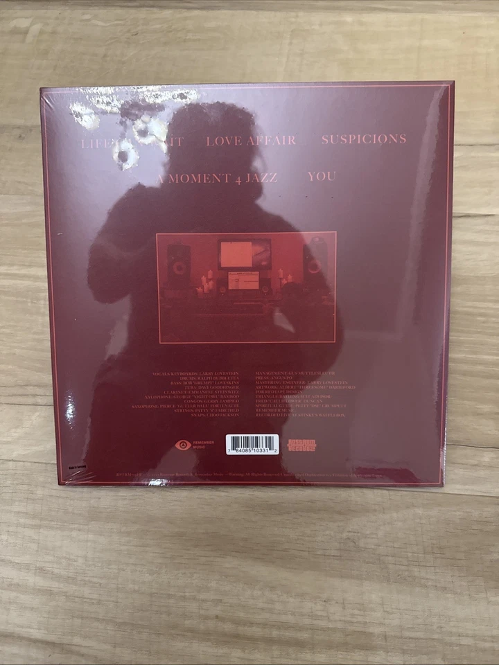 Larry Lovestein You Red + Black Swirl Vinyl 10” EP Ltd. 3000 Mac Miller IN HAND - Image 2 of 2