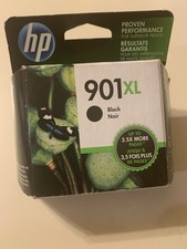 HP 901XL Black Ink Cartridge High Yield CC654AN OEM Exp 02/2020 New Sealed Box
