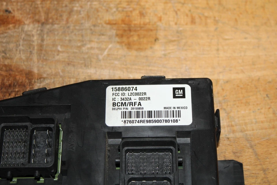 Colorado Canyon Hummer H3 BCM Body Control Module 2009-2012 15886074 - Image 4 of 4