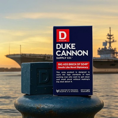 Duke Cannon Duschseife ''Naval Diplomacy'' mit frischer Meeresbrise