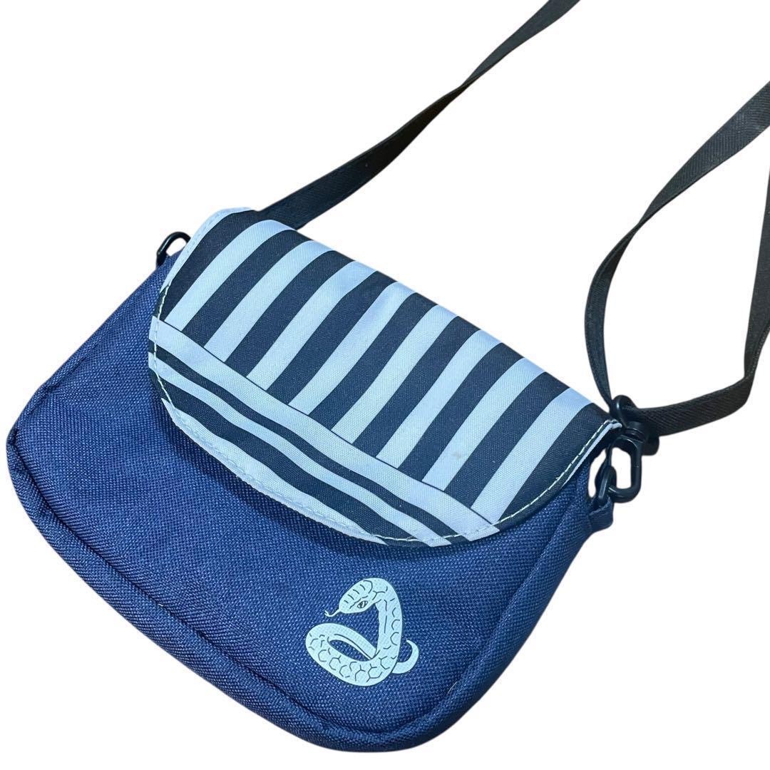 mint Demon Slayer  Obanai Iguro Black Shoulder bag rare Discontinued anime