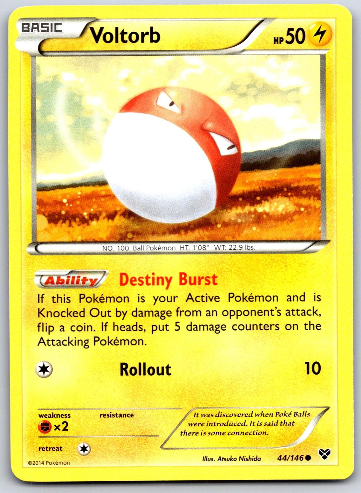 Voltorb 44 C XY Pokemon NM