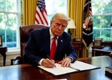 Donald  Trump Oval Office AI Generated Photo MAGA White House USA 8X10 Print