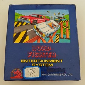NES/Famicom Road Fighter Hong Kong Version (1985) Boxed with Manual (C68)