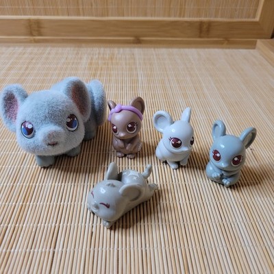 Little Live Pets L'il Mice / Collectible Mouse Figures Lot of 5 - Moose Toys