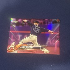 2018 Topps Chrome Update Michael Soroka Rookie Pink Refractor #HMT35 - Braves RC