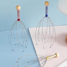 Stainless Wire Hand Held Head Massager Head  Scalp Massager 01 PCS