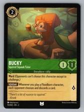 bucky lorcana card | Archazia's Island | #60/204 | - Nutty Rascal 17 Rarity Bucky - Squirrel Squeak Tutor