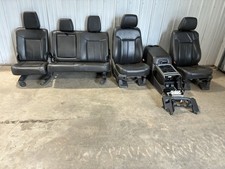 2011-2016 Ford F250 F350 Lariat Leather Front Rear Seats Wconsole Driver 2011-2016 Ford F250 F350 Lariat Leather Front Rear Seats Wconsole Driver