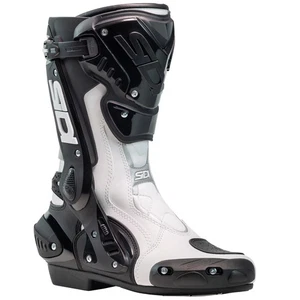 Sidi ST Motorcycle Motorbike Boots - Black / White