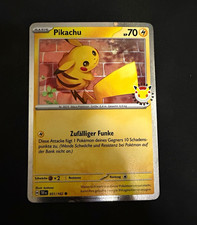 Pikachu 051/162 Promo Holo Rare Pokemon Day D...