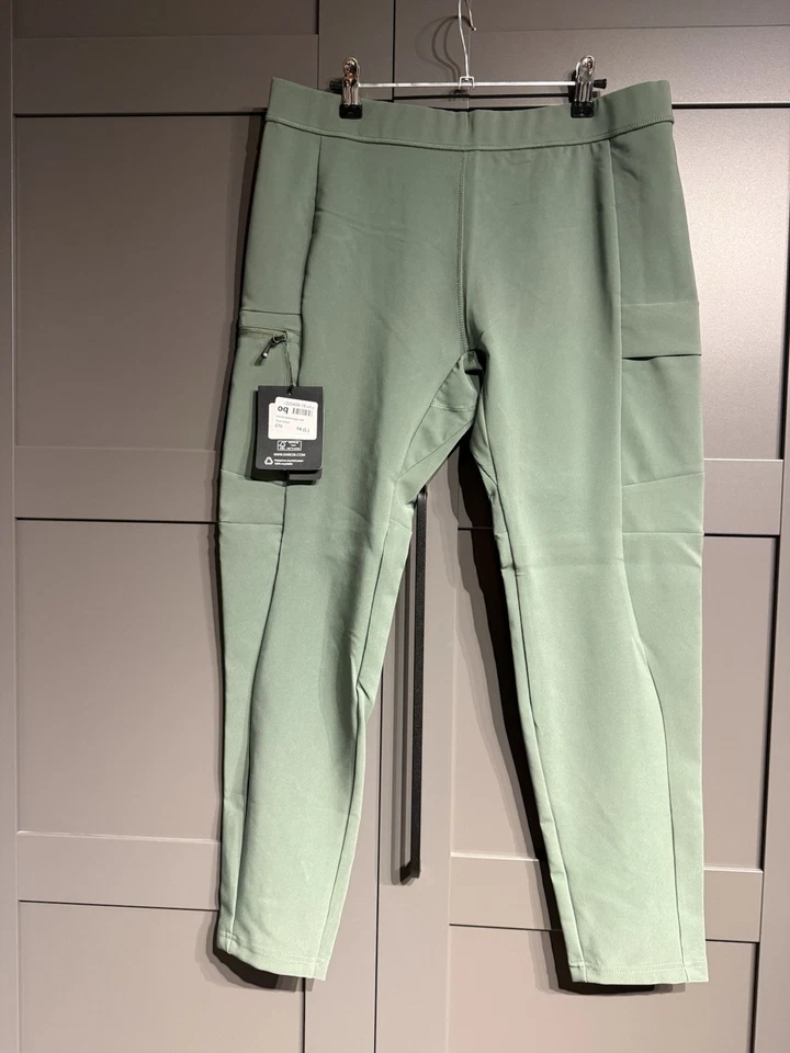 Dare2B Melodic II утка яйцо зеленый ходьбы брюки мягкая подкладка леггинсы эластичный 14 - Изображение 2 из 4