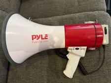 NEW Pyle PMP52BT BLUETOOTH 50W Megaphone Speaker w/ AUX USB SD Input  Siren
