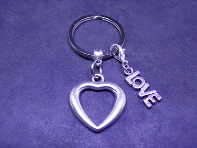 Romantische magische sentimentale Geschenke Valentinstag Herz Schlüsselanhänger & zärtliche Liebe Charm