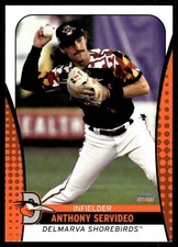 2023 Anthony Servideo Choice Minor League Rookie Orioles Delmarva Shorebirds #14