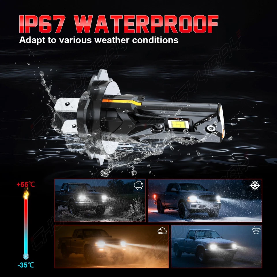 Para BMW X1 2012-2018 6000K - 6x Bombillas LED Faro Alto Bajo + Faro Antiniebla Foto 4 de 4