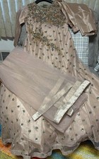 SALWAR KAMEEZ INDIAN WEDDING PAKISTANI PARTY WEAR SHARARA BOLLYWOOD SUIT DRESS