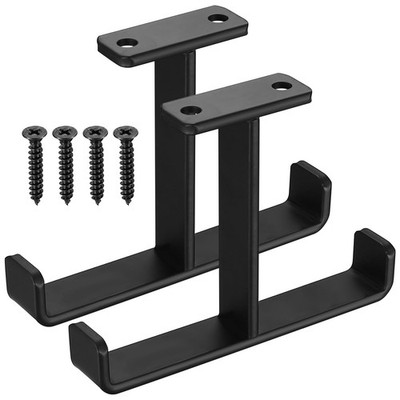 Overhead Garage Aufbewahrung Haken Racks, 2 Set Schwerlast Decke schwarz 
