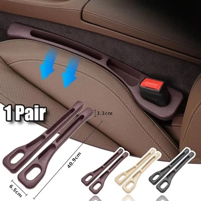 1 Pair Car Seat Gap Filler Leak-proof Filling Strip Side Seam Plug Strip