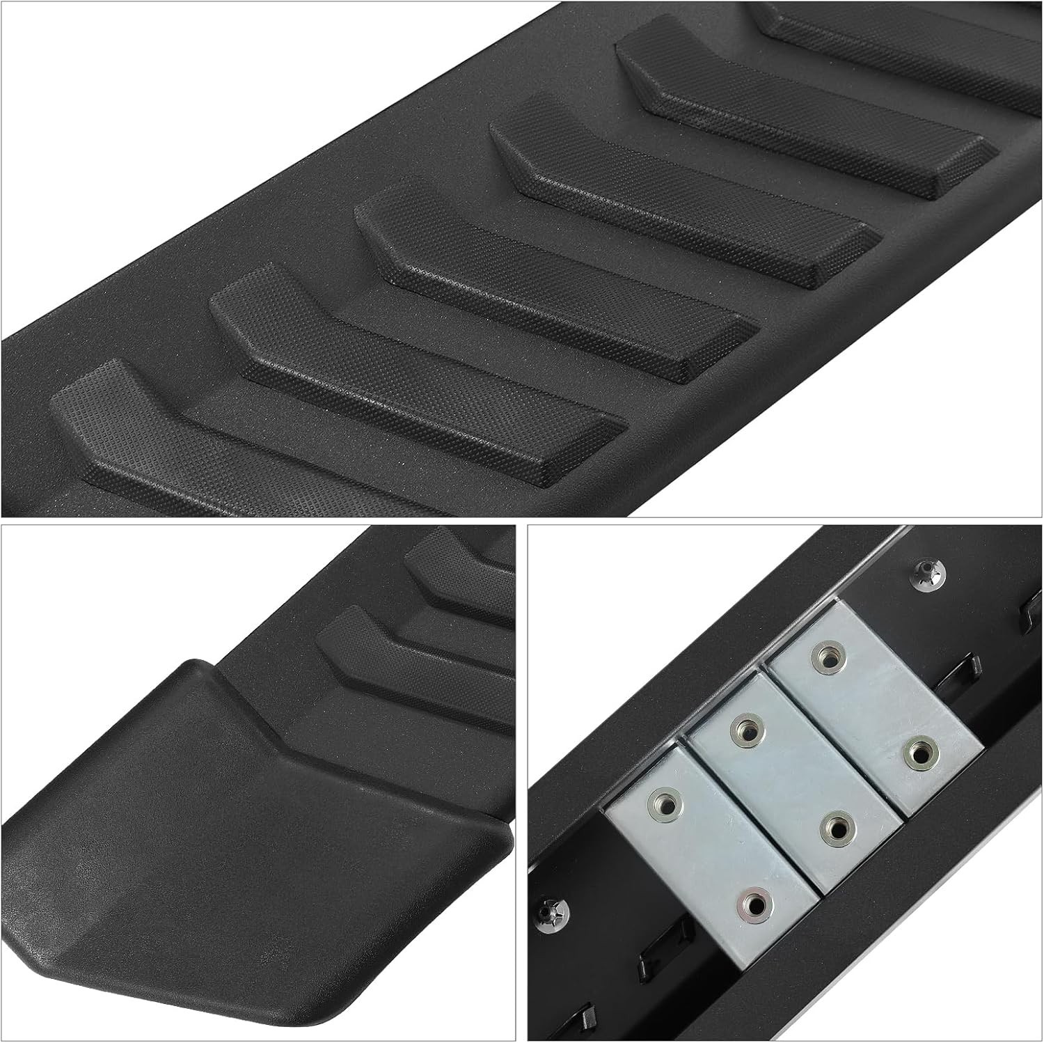 COMNOVA Pair Running Board Nerf Bar Compatible with 17-25 Ford F250 Superduty...