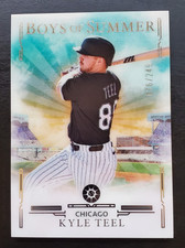 2025 Panini Boys of Summer Kyle Teel RC 76/249 #79 Chicago White Sox