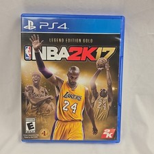 NBA 2K17: Legend Ed. Gold - PlayStation 4 CIB  Kobe Bryant Clean Disc