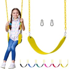 Swing for Outdoor Swing Set - Pack of 1 Swing Seat Kit with Heavy Duty Chains...