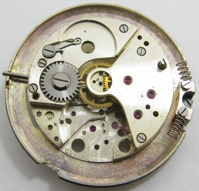 Movado C 220M  ... automatic movement part: main plate & bridges INCOMPLETE ...
