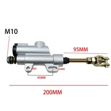 US Rear Brake Master Cylinder Pump For 110cc/125cc/140cc ATV Dirt Pit Bike