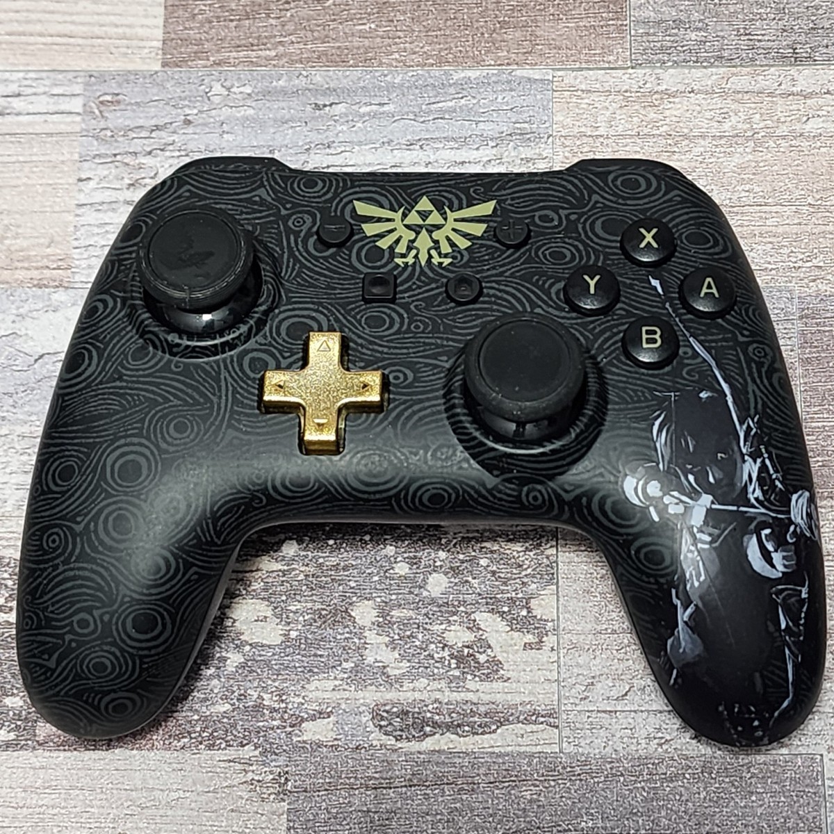 Zelda Controller Breath Of The Wild Wired Nintendo Switch Black | eBay