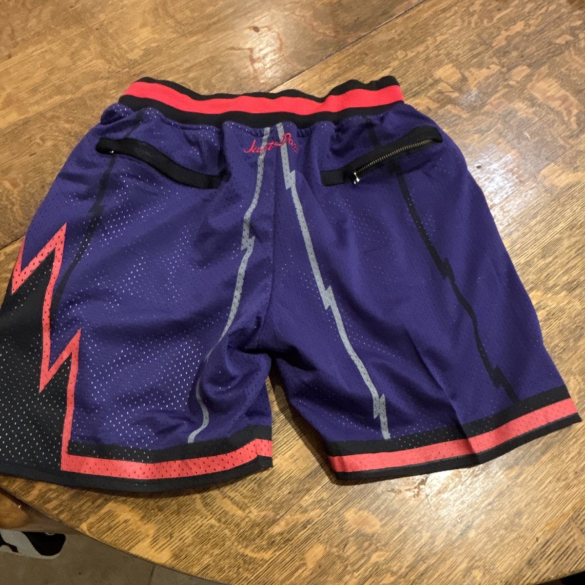 Just Don Toronto Raptors NBA Shorts 1998-99 Purple Size S | eBay