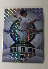 2022 Mosaic Baseball (Will to Win) #WW-8 Miguel Cabrera Detroit Tigers (Prizm)
