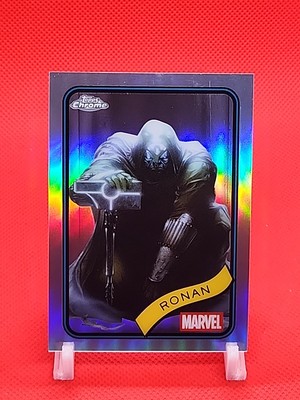 2025 Topps Chrome Marvel Ronan Refractor #157