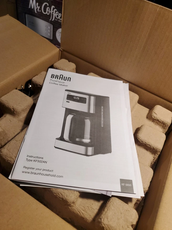 Braun Pure Flavor 14 cup Coffee Maker Brew Choice Plus Fast Brew New FREE SHIP! - Image 4 of 4