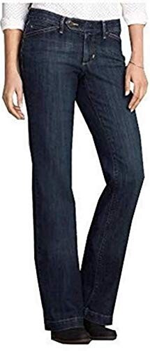 Jeans Damen Curvy-U Leg Von Eddie Bauer - Dark Navy Gr. 6 (36) Neu-image
