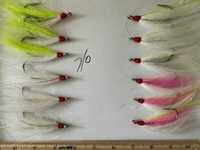 TEASERS,  DEER TAIL,  Cadmium Plated. 7/0, Dozen.