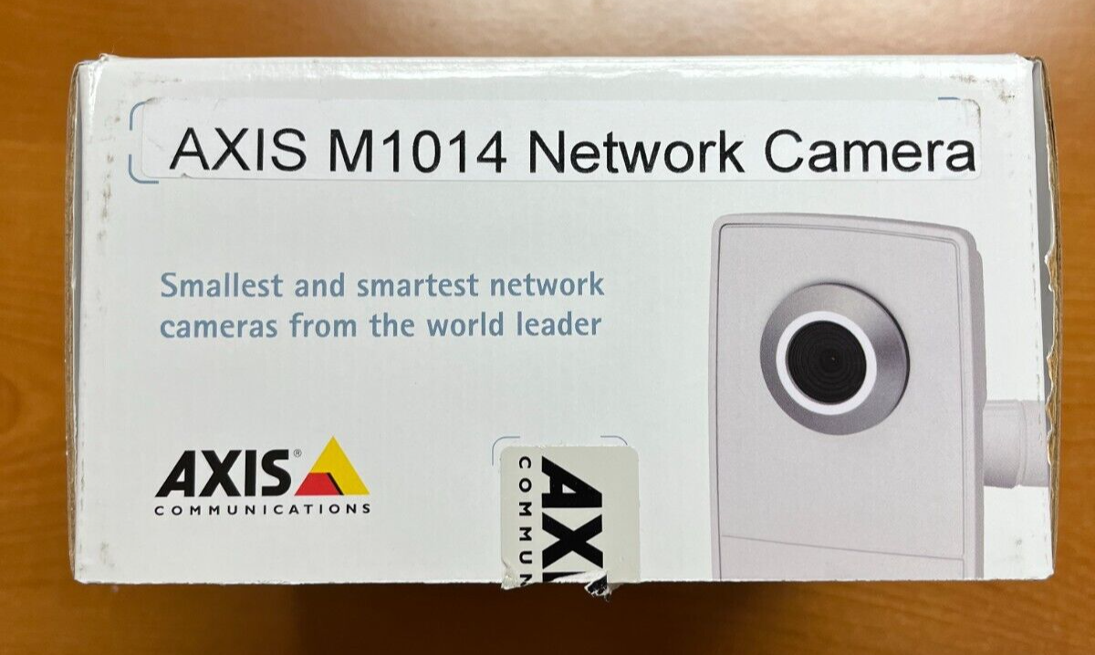 AXIS M1014 Network Camera NEW IN OPEN BOX | eBay