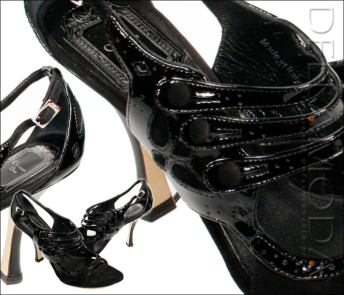 Christian DIOR BLUE ANGEL MADONNA RARE Black Mary Jane Pumps Christian DIOR BLUE ANGEL MADONNA RARE Black Mary Jane Pumps